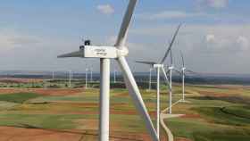 Imagen de uno de los parques eólicos de Capital Energy en Castilla y León