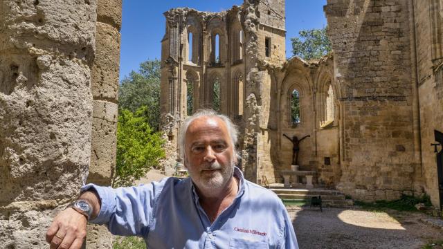 Ovidio Campo, hospitalero en Castrojeriz (Burgos)