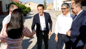 Conrado Íscar en la inauguración del Centro Cultural de Villamarciel