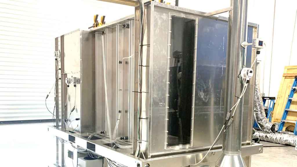 El prototipo de laboratorio del aire acondicionado industrial de Blue Frontier
