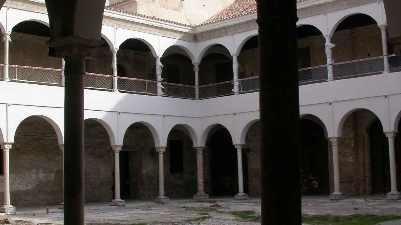 Imagen del interior del convento de la Trinidad, en Málaga.