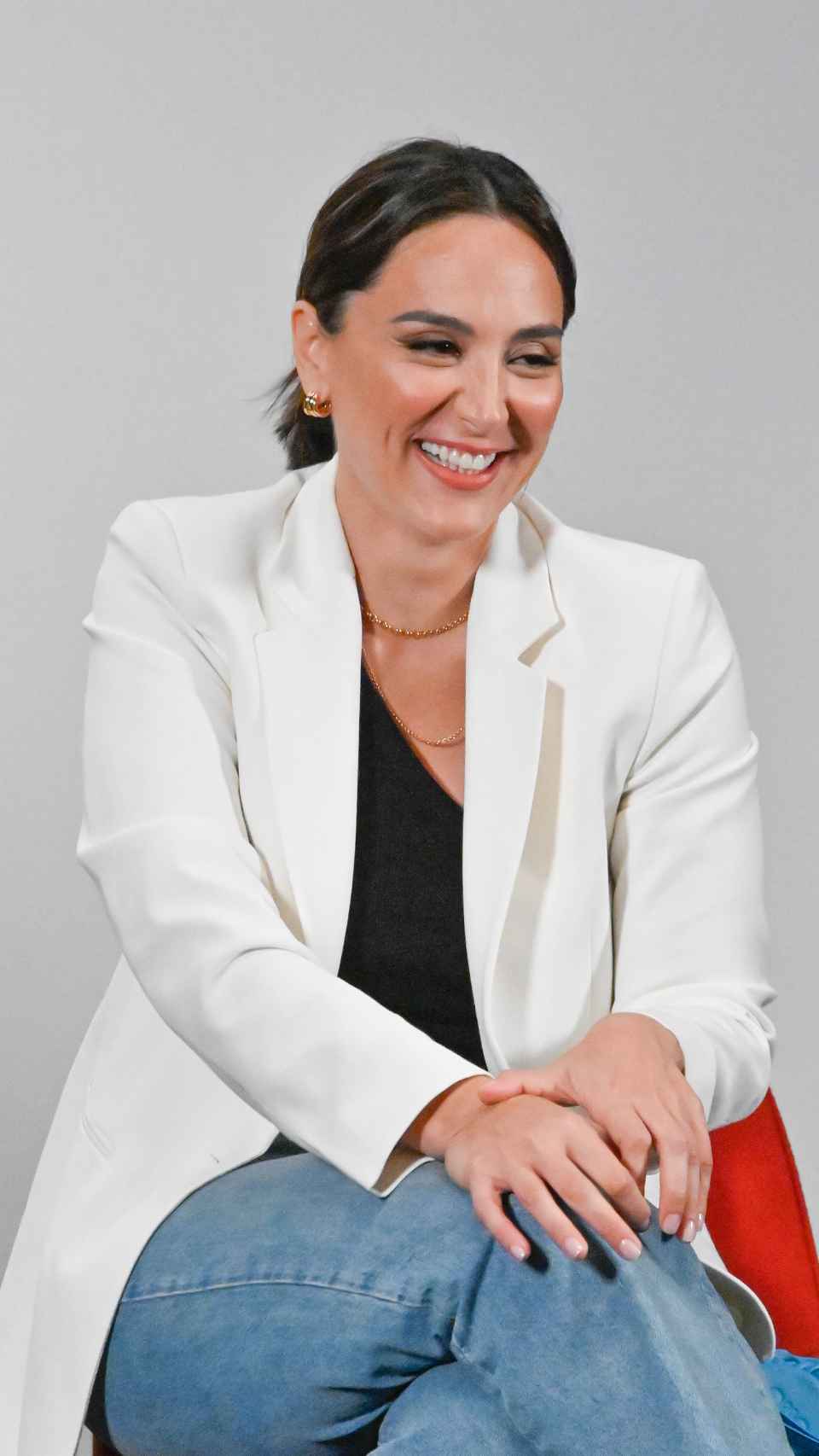Tamara Falcó en la presentación de su documental, 'Tamara Falcó: La marquesa', en julio de 2022.