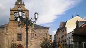 La plaza del Ayuntamiento de la localidad leonesa de Bembibre, en una imagen de archivo.
