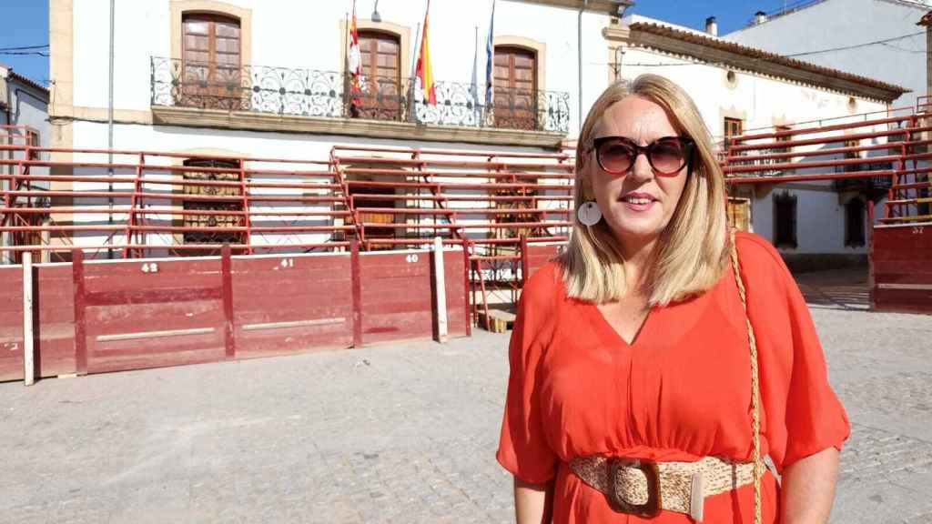 Rosa del Pozo, concejala de Cultura y Festejos del Ayuntamiento de Lumbrales