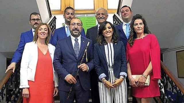 El equipo de Gobierno de Tordesillas tras el Pleno de investidura de 2019