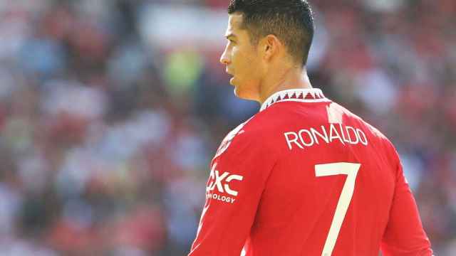 Cristiano Ronaldo, en un partido del Manchester United de la pretemporada