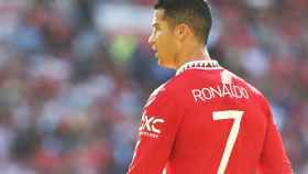 Cristiano Ronaldo, en un partido del Manchester United de la pretemporada