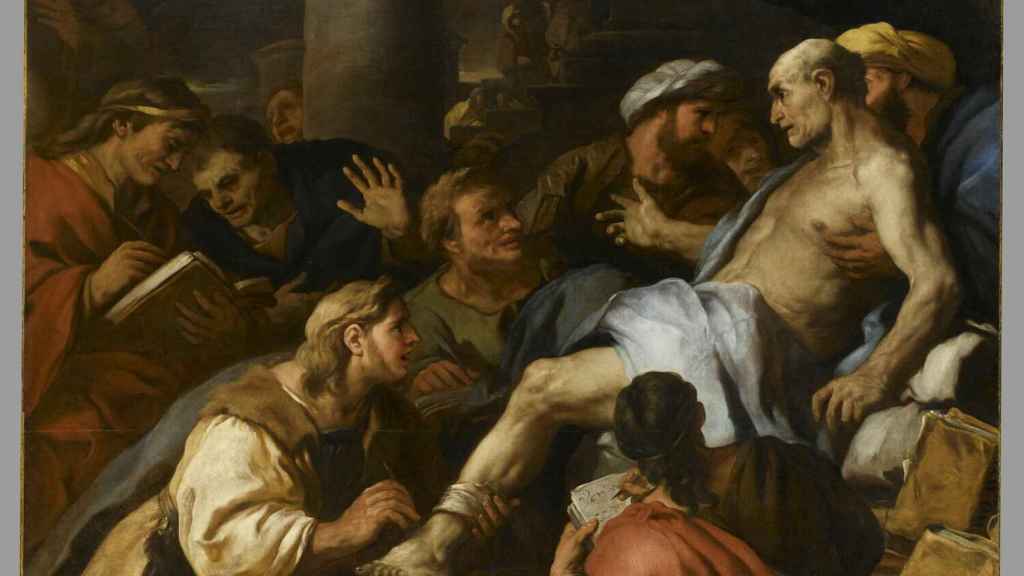'La muerte de Séneca', Luca Giordano, entre 1675 y 1700. Foto: Museo del Louvre