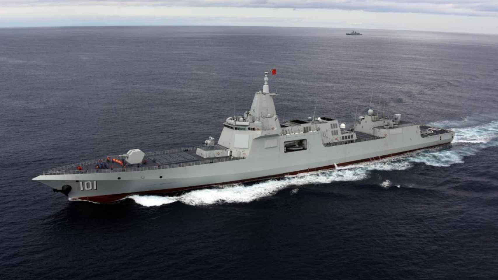 Así es Nanchang, el buque de guerra más poderoso del mundo: es chino y está desplegado en Taiwán thumbnail