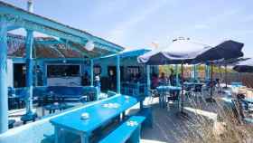 Chiringuito 'Blue Bar', en Formentera.