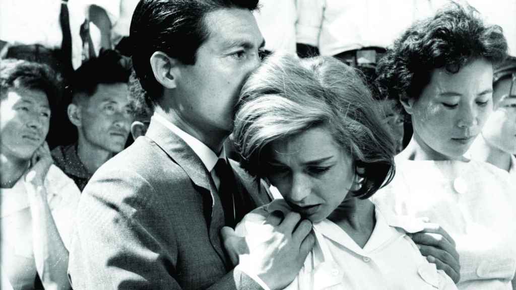 Fotograma de la película 'Hiroshima mon amour'.
