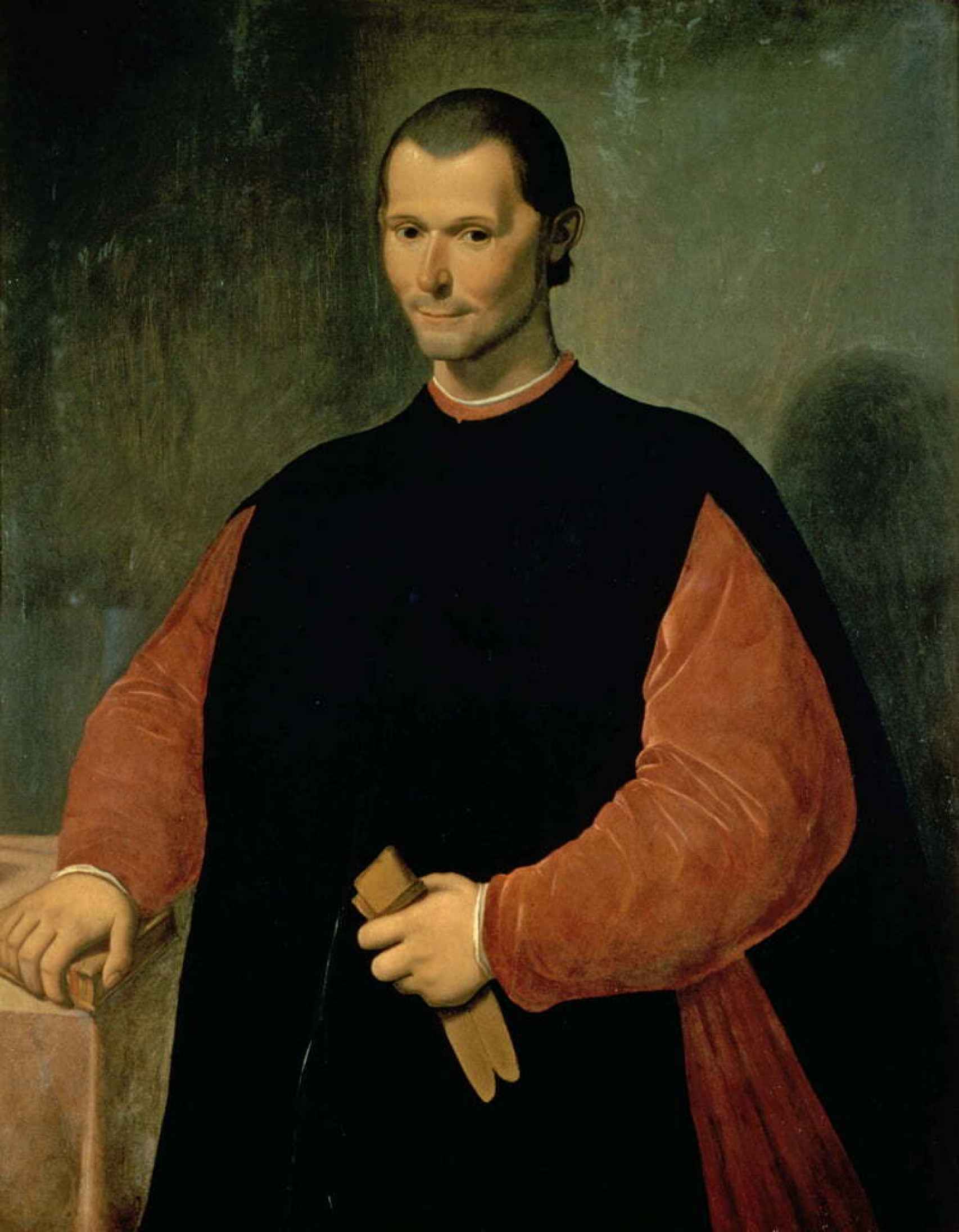 'Retrato de Nicolás Maquiavelo', Santi di Tito, segunda mitad del siglo XVI, Palazzo Vecchio
