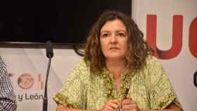 La secretaria de Políticas Sociales e Igualdad de UGT Castilla y León, Victoria Zumalacárregui, en una imagen de archivo.