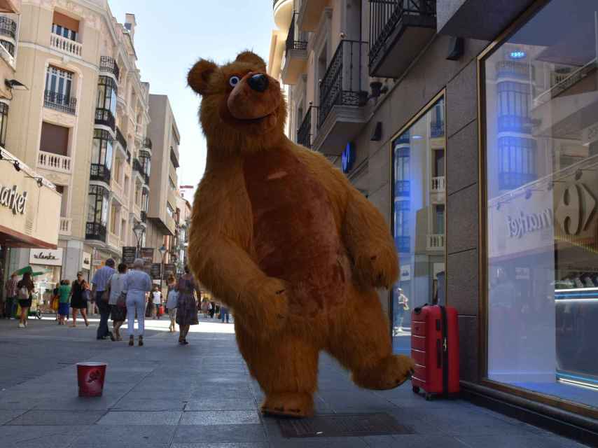 El oso en la calle Santiago