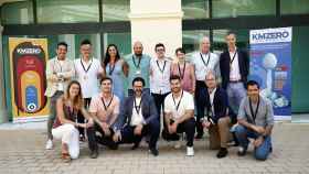 KM ZERO con las startups ganadoras y CEOs, junto a representantes de las compañías impulsoras de KM ZERO Venturing.