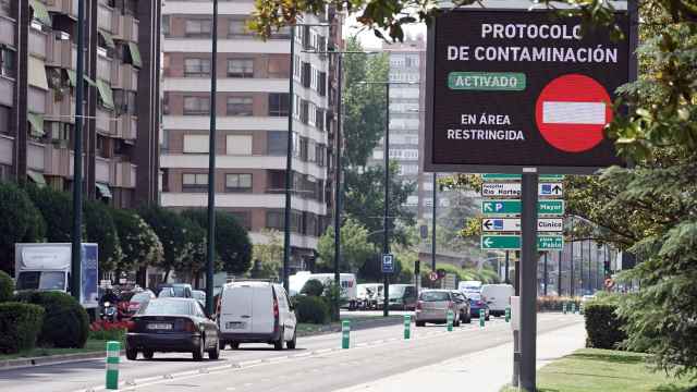 Un aviso del Protocolo de Contaminación en Valladolid