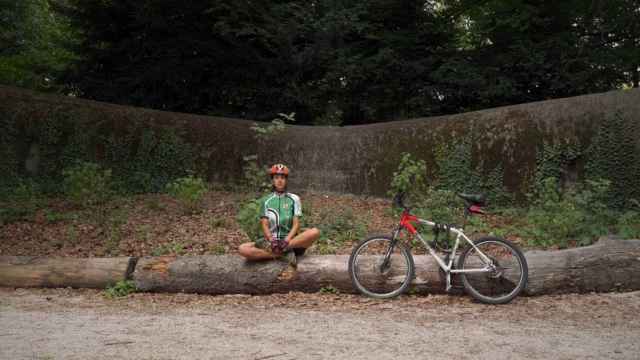 De Bolaños a Santiago de Compostela en bicicleta para mantener la gran pasión de su padre
