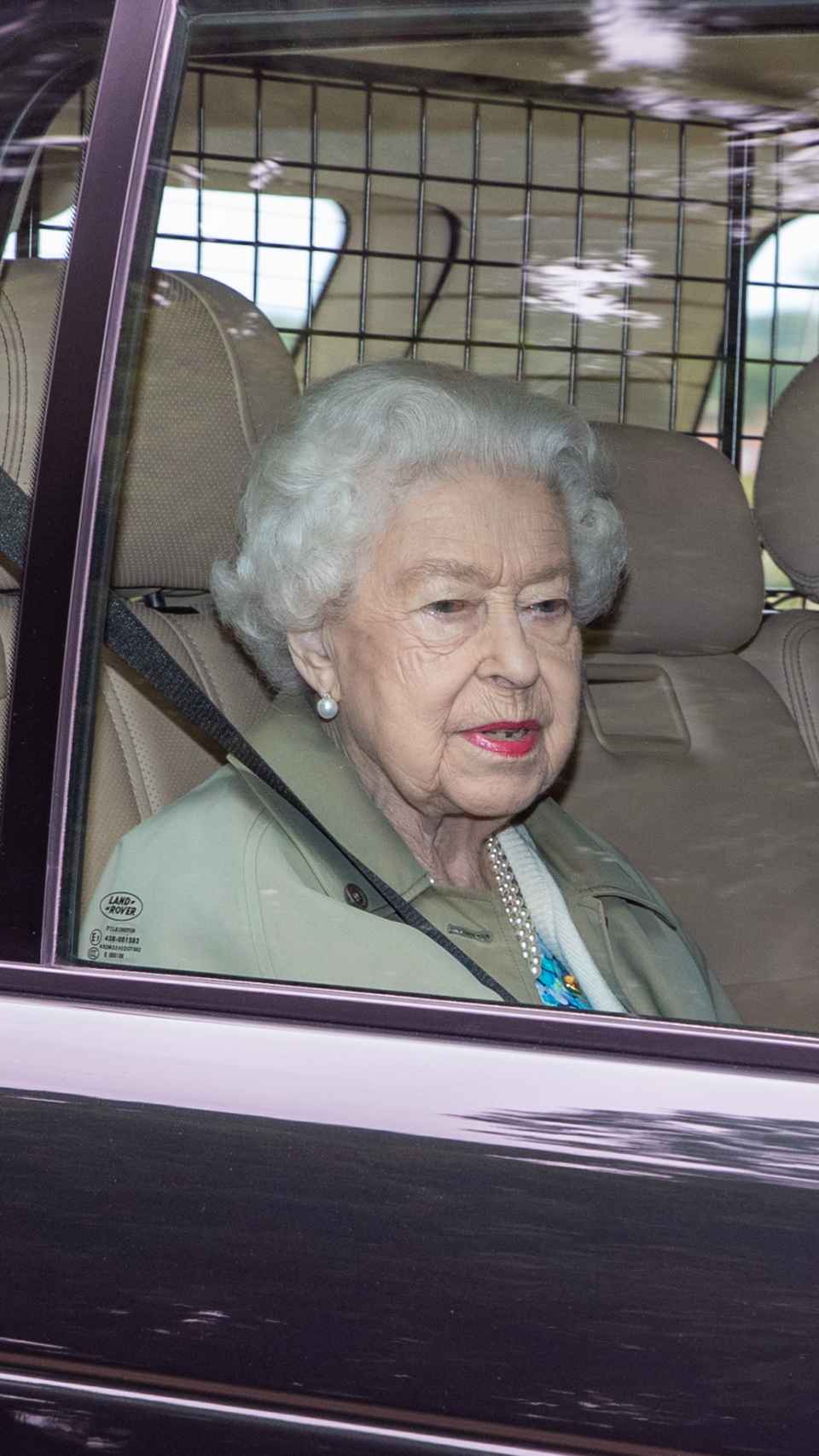 La reina Isabel II en julio de 2022 en Sandringham.