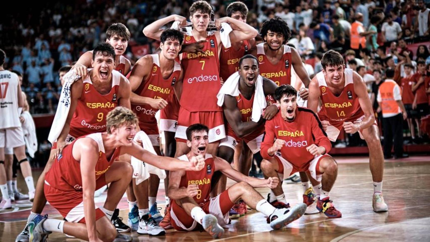 Ejecutable Noroeste Sequía España gana el Eurobasket Sub18: la generación de Izan Almansa también es  la mejor de Europa