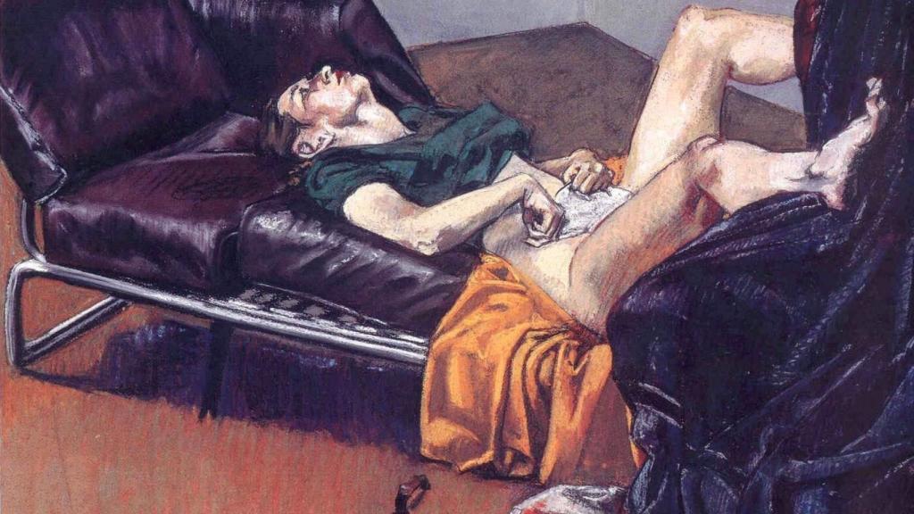 Uno de los cuadros que componen la serie 'The Abortion Pastels', de Paula Rego.