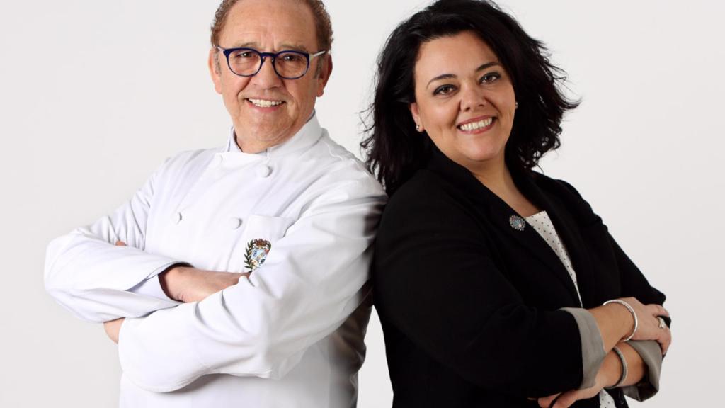 Padre e hija, los hosteleros José María y Rocío Ruiz.