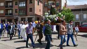 Imagen de archivo de una procesión de Cervera de Pisuerga