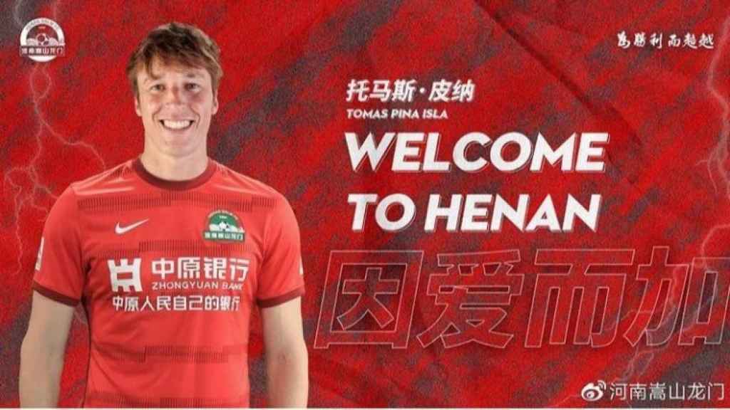 El ciudadrealeño Tomás Pina se marcha a la Superliga de China