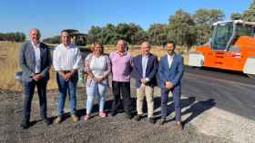 Las obras en la carretera Talavera-San Román de los Montes durarán todo el mes