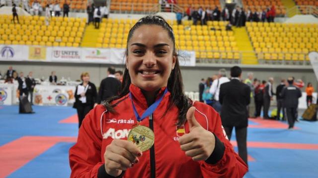 La karateka María Torres, en una imagen.