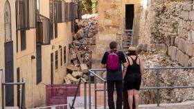 Visitantes en la Cueva de Salamanca