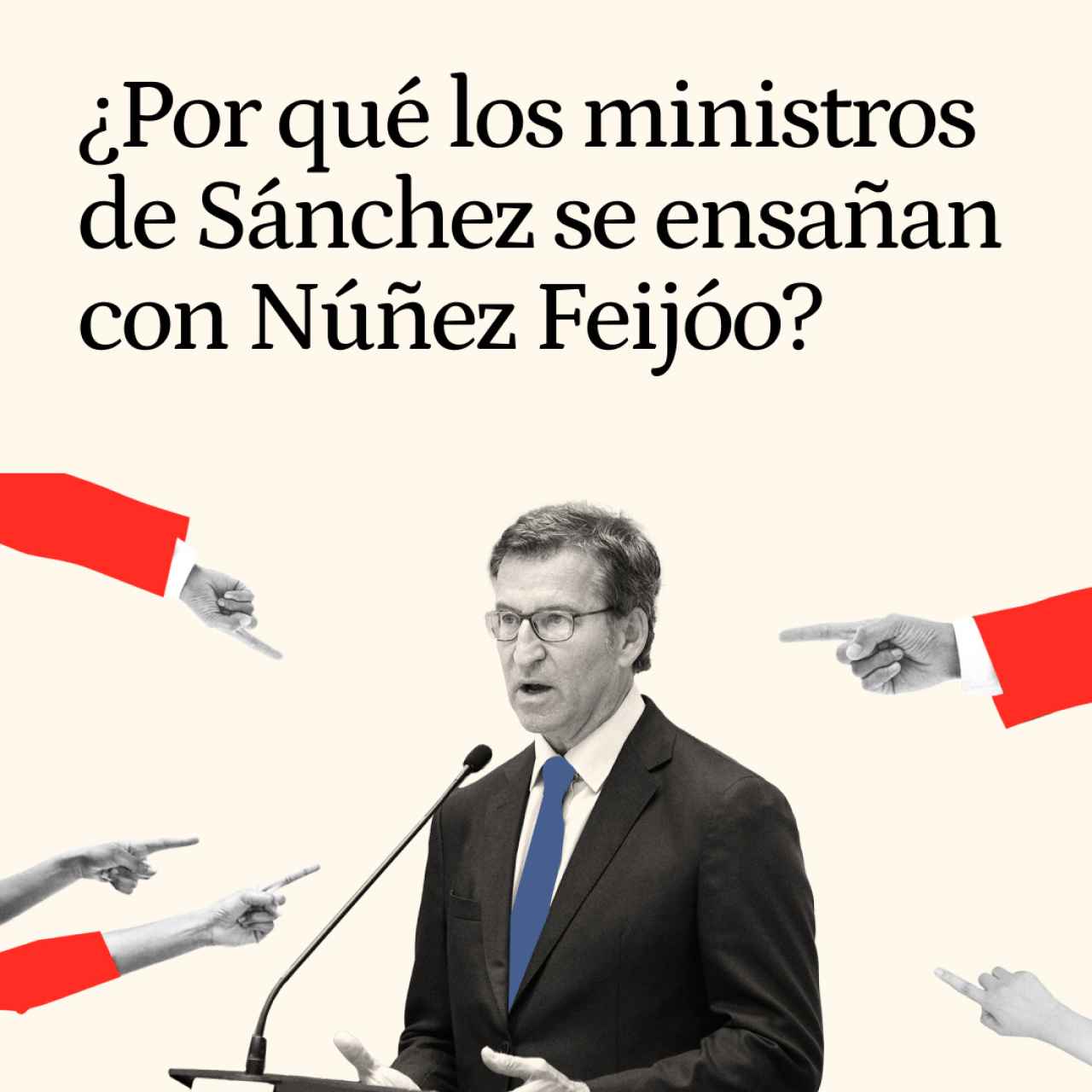 Los ministros de Sánchez, en tromba contra Feijóo con la consigna de frenar su auge en las encuestas