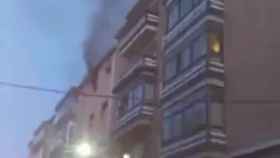 Incendio en una vivienda en Ávila