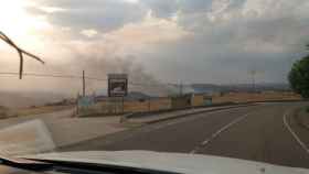 Declarado Nivel 2 en un incendio forestal de La Fregeneda por el corte de la carretera CL-517