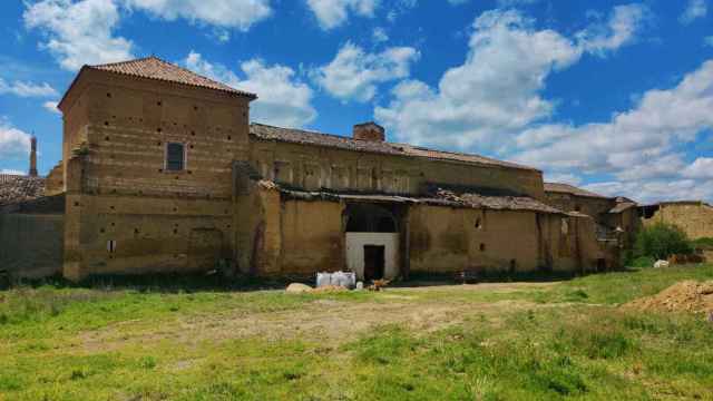Estado actual del convento de San Bernardino en Cuenca de Campos