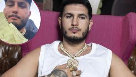 El cantante, en un montaje de JALEOS.