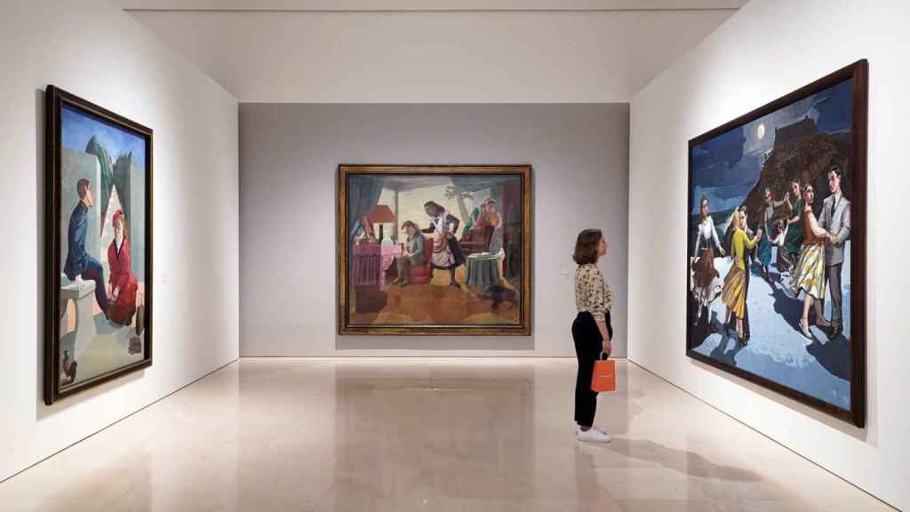 Exposicion de Paula Rego en el Museo Picasso de Málaga.