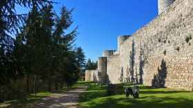 Muralla del castillo de Burgos