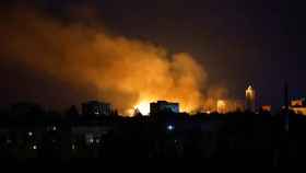 Una explosión en Donetsk.