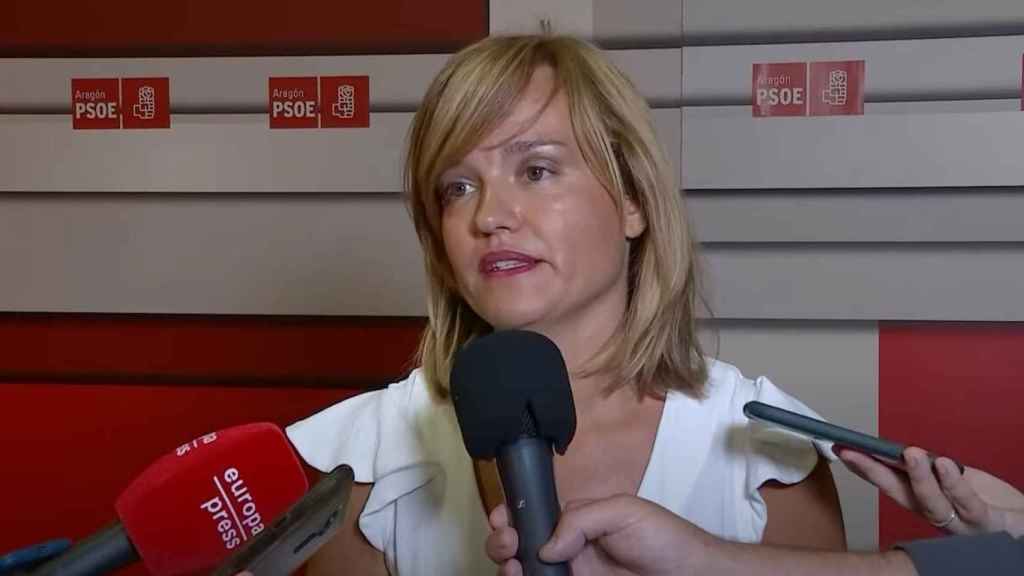 La ministra de Educación y portavoz de la Ejecutiva del PSOE, Pilar Alegria, este domingo 14 de agosto