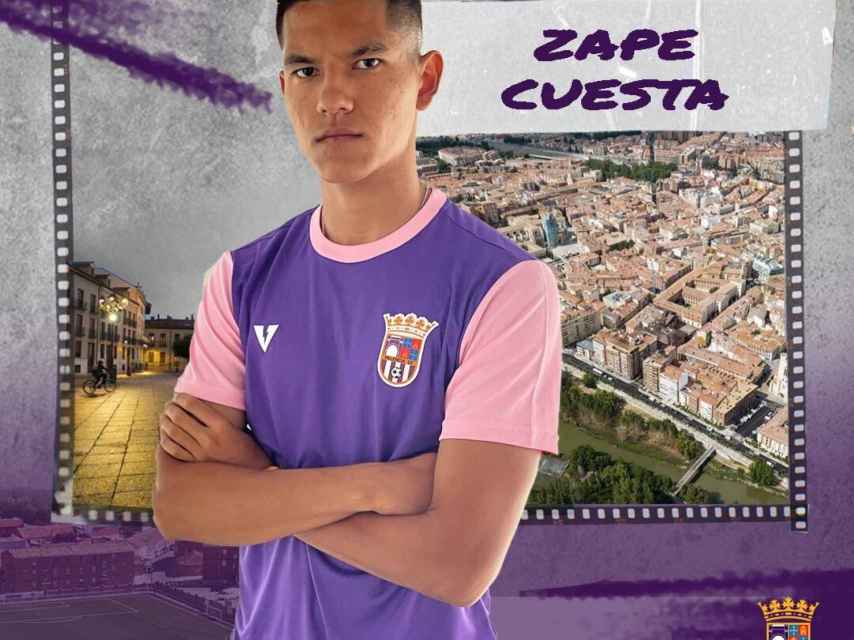 Zape Cuesta, hijo de Frank Cuesta, ficha por el Palencia CF