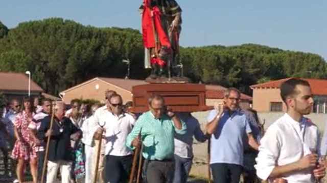 Las fiestas de Aldeamayor comienzan al grito de ‘Viva San Roque’