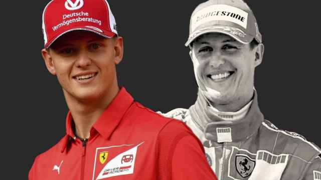 Mick y Michael Schumacher,