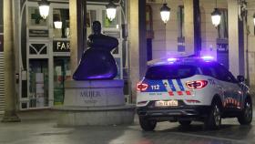 Imagen de archivo de un vehículo de la Policía Local de Palencia.