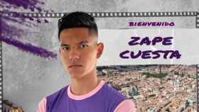 Zape, hijo de Frank Cuesta, ficha por el Palencia CF