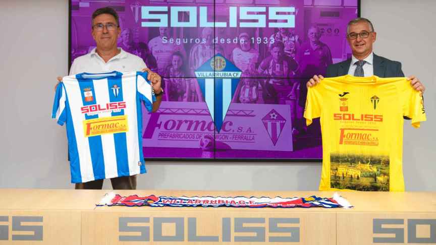 Soliss renueva su patrocino con el Villarrubia Club de Fútbol