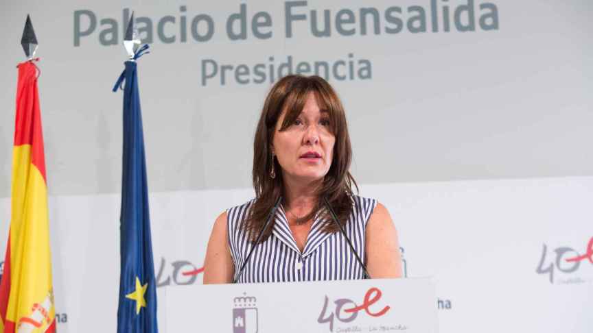 Blanca Fernández, consejera de Igualdad y portavoz del Ejecutivo regional.