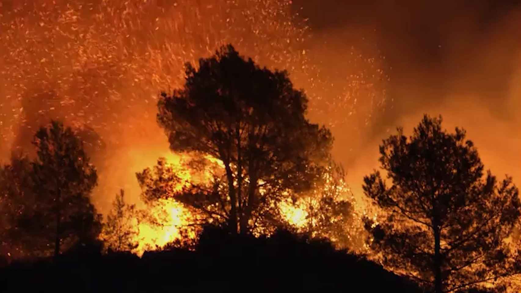 incendio de Vall d'Ebo (Alicante)