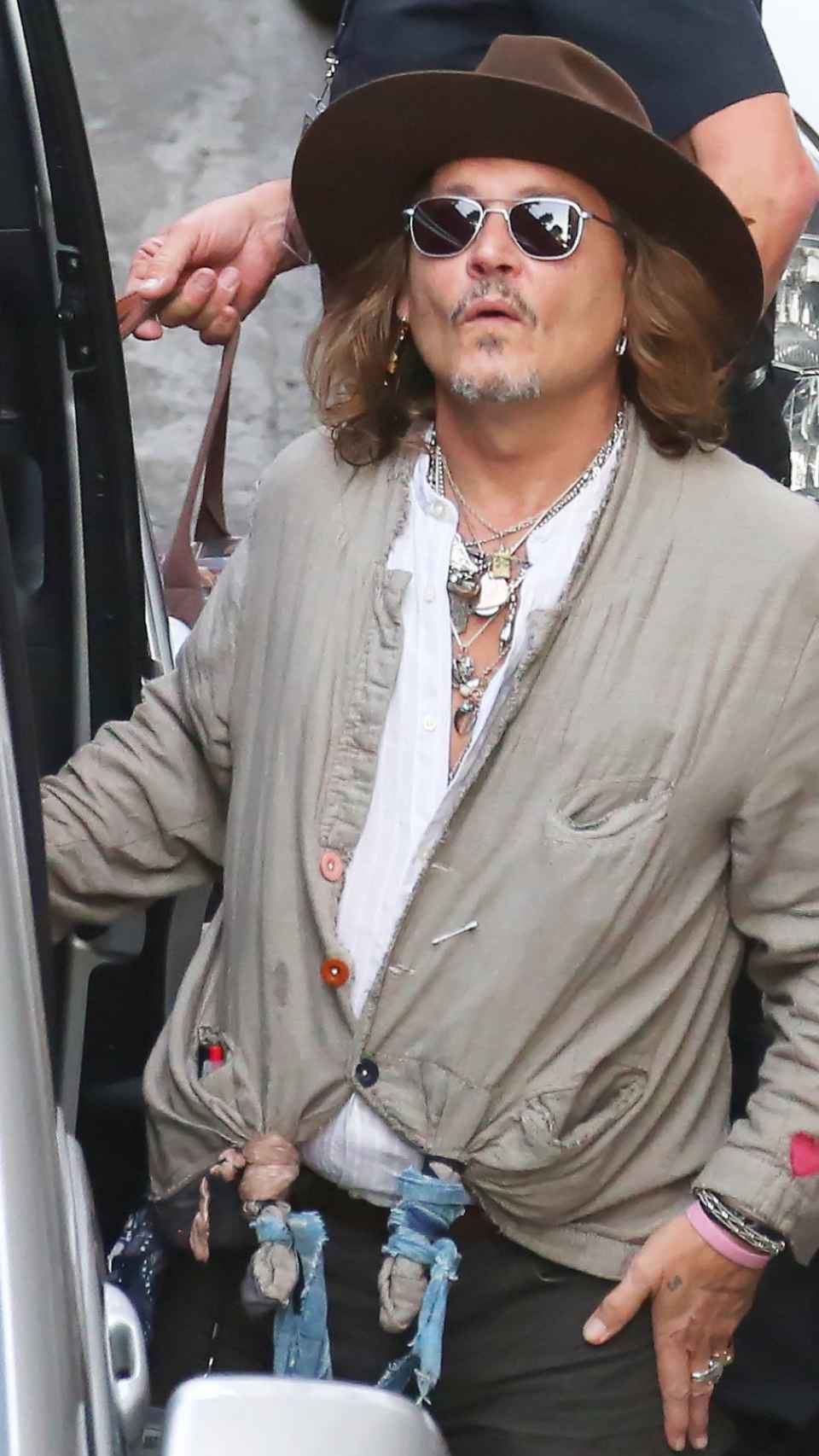 Johnny Depp retomando su actividad profesional tras el juicio.