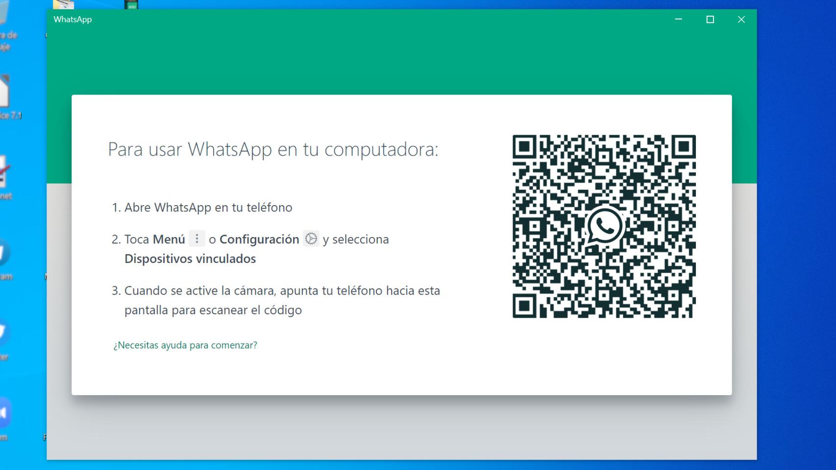 Cómo instalar WhatsApp en tu ordenador Windows