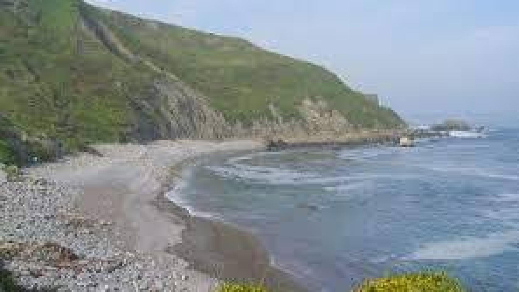 Playa de Meñakoz.
